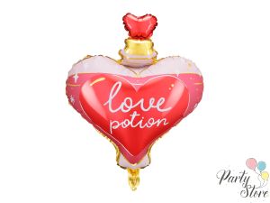 Фолиев балон Love potion, 54х66 см, микс