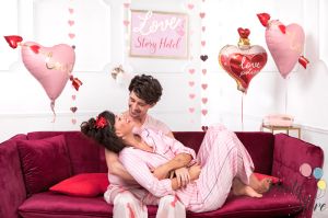 Фолиев балон Love potion, 54х66 см, микс