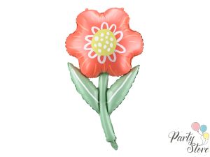 Фолиев балон Цвете, 53х96 см, микс