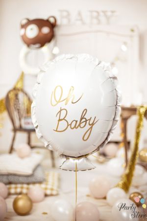 Фолиев балон Oh baby, 53х69 см, микс