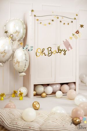 Фолиев балон Oh baby, 53х69 см, микс