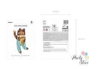 Фолиев балон Мече, 72х104 см, микс