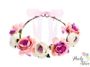 Цветна корона микс 17см