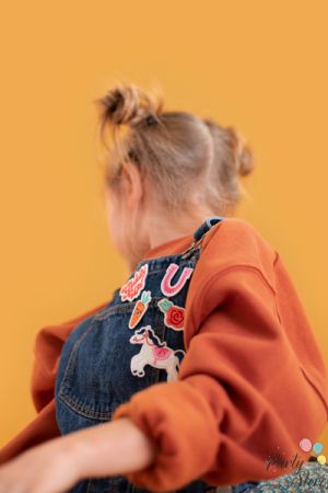 Лепенки за дрехи Giddy up, микс, 2-7x3.5-7 cm (1 пкт. / 5 бр.)
