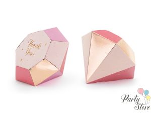 Кутии Diamonds, 10x12x11.5 cm, микс (1 пкт. / 6 бр.)