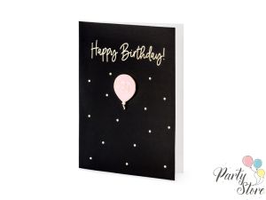 Картичка Happy Birthday, 10.5x14.8см