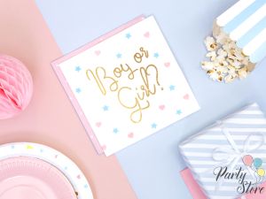 Салфетки Момче или Момиче, 33х33 см. (1 пкт. / 20 бр.)