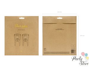 Табели за столове Bride Groom (1 пкт. / 2 бр.)