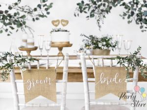 Табели за столове Bride Groom (1 пкт. / 2 бр.)