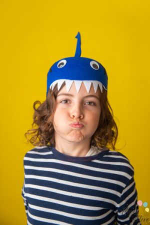 Шапка Shark, син
