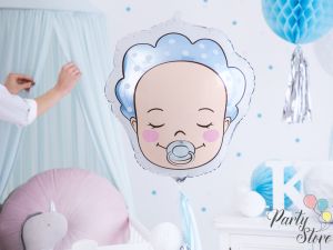 Фолиев балон Baby - Boy, 40х45см, микс