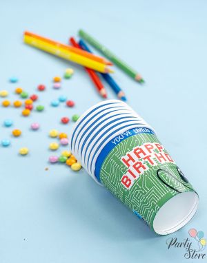 Хартиени чаши Плейстейшън 250 ml (1 пкт. / 8 бр.)