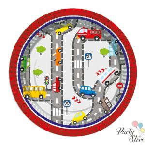 Xартиена чиния Коли 23см (1 пкт. / 8 бр.)