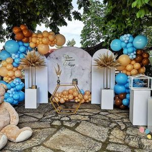 Латексови балони 30 см. пастел мока