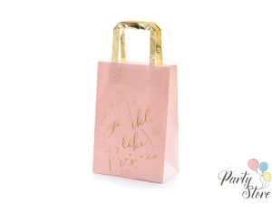 Подаръчни торбички Prosecco, розови, 18x26x10cm