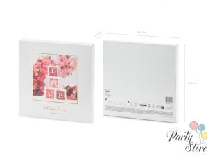 Кутии за балони LOVE, 30x30 см, бели (1 пкт. / 4 бр.)