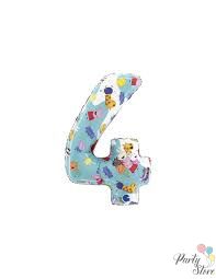 Балон цифра 4 '''Peppa Pig"