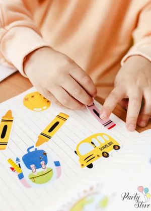 Стикери и етикети за тетрадка '''Back to school ''
